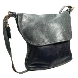 COPY - VINTAGE rare Green NO 4115 Coach crossbody